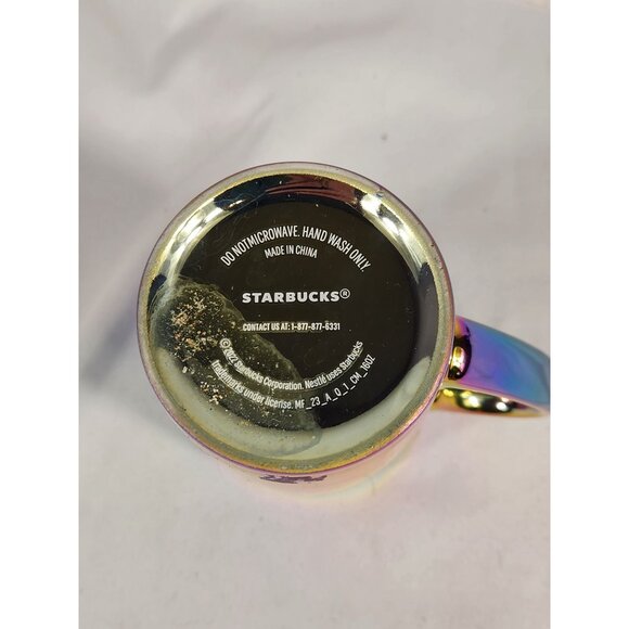 Starbuck 2022 Iridescent Rainbow 16oz Coffee Mug - Picture 5 of 5